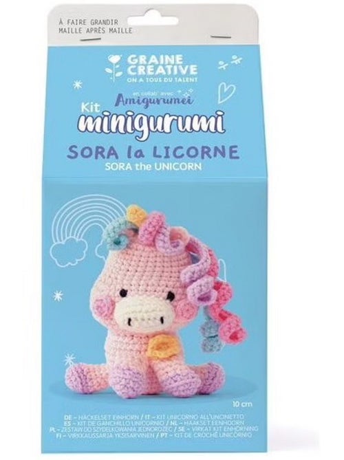 Kit crochet minigurumi sora la licorne - Kiabi