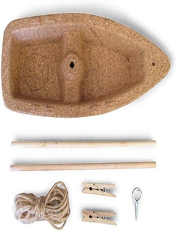 Kit d'assemblage - bateau en liège