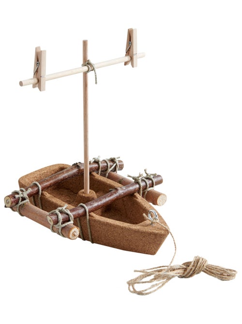 Kit d'assemblage - Bateau en liège - Kiabi