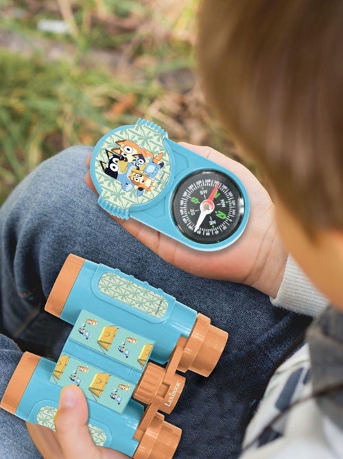 Kit d’aventurier Bluey avec Talkie-Walkies portée 120m, jumelles et boussole - Kiabi