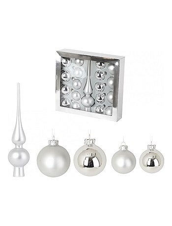 Kit de 19 boules de noel