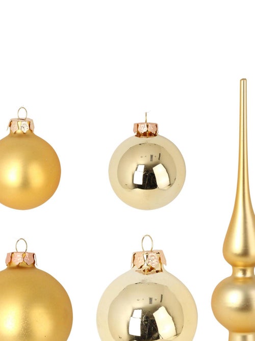 Kit de 19 boules de noel - Kiabi