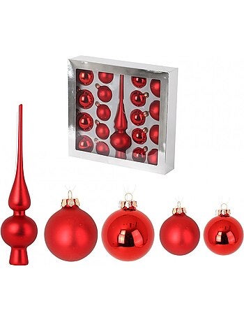 Kit de 19 boules de noël