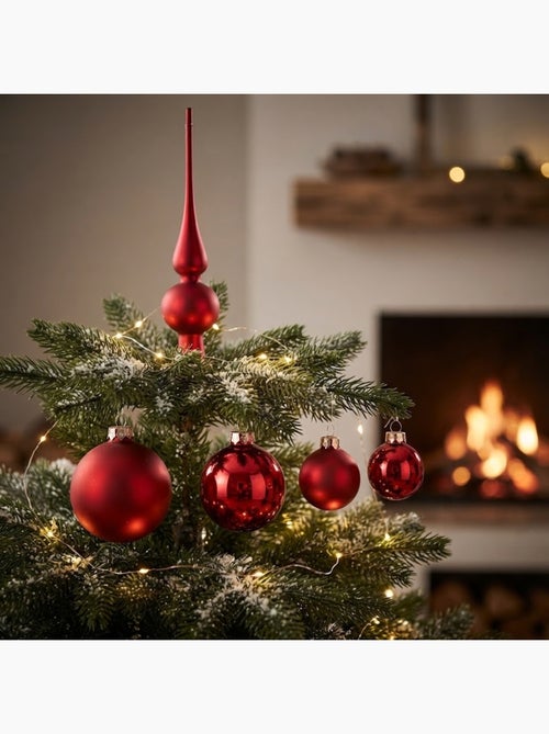 Kit de 19 boules de noël - Kiabi