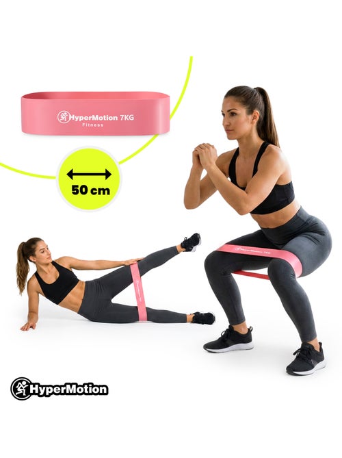 Kit de 3 bandes de résistance femmes hypermotion 7 kg avec sac de rangement - Kiabi Kit de 3 bandes de résistance femmes hypermotion 7 kg avec sac de rangement - Kiabi
