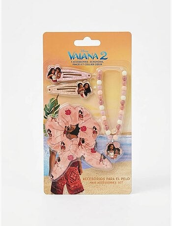 Kit de beauté 3 accessoires moana disney
