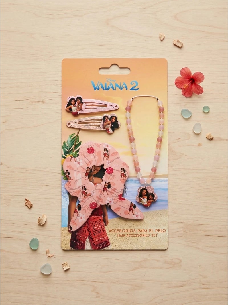 Kit de beauté 3 accessoires moana disney Multicolore - Kiabi