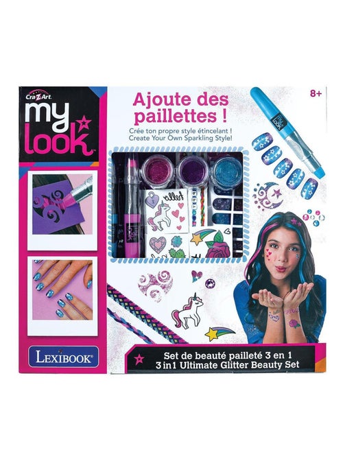Kit de Beauté 3 en 1 Pailleté - Kiabi