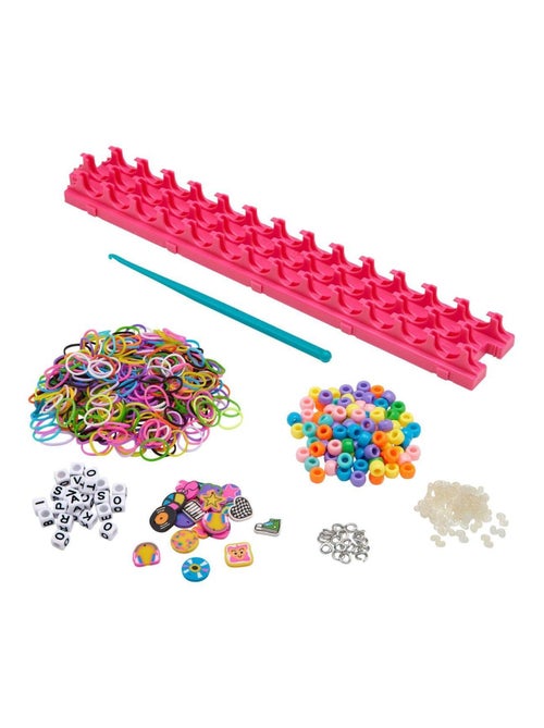 Kit de bracelet élastiques à tisser Rock 'n' roll - Kiabi
