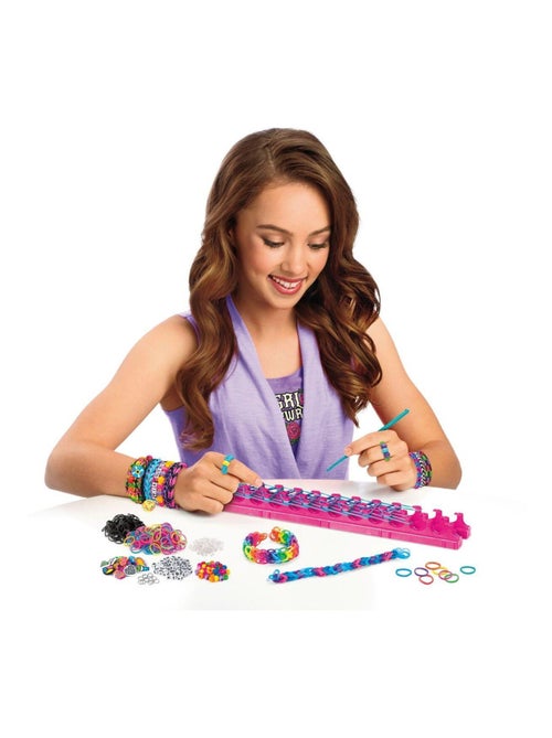 Kit de bracelet élastiques à tisser Rock 'n' roll - Kiabi