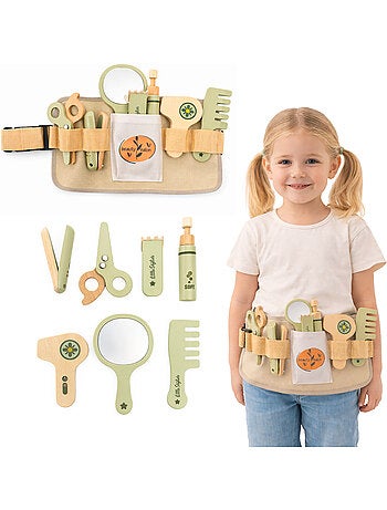 Kit de coiffure en bois avec ceinture ajustable - mamabrum