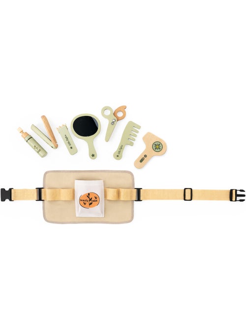 Kit de coiffure en bois avec ceinture ajustable - mamabrum - Kiabi Kit de coiffure en bois avec ceinture ajustable - mamabrum - Kiabi