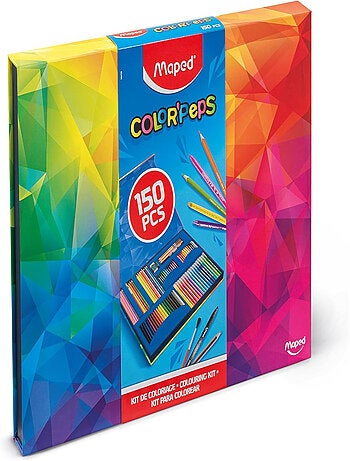 Kit De Coloriage Color Peps 150 Pièces - Maped