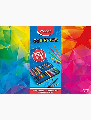Kit De Coloriage Color Peps 150 Pièces - Maped