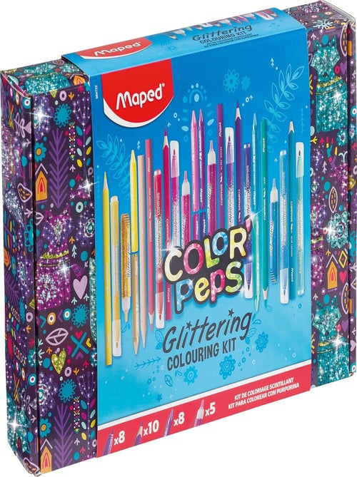 Kit De Coloriage Scintillant - Maped - Kiabi
