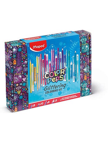 Kit de coloriage scintillant color peps