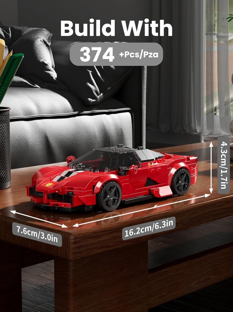 Kit de construction de maquettes de voitures Laferrari Rouge - Kiabi
