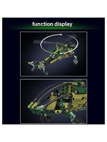 Kit de construction de maquettes d'hélicoptère d'exploration