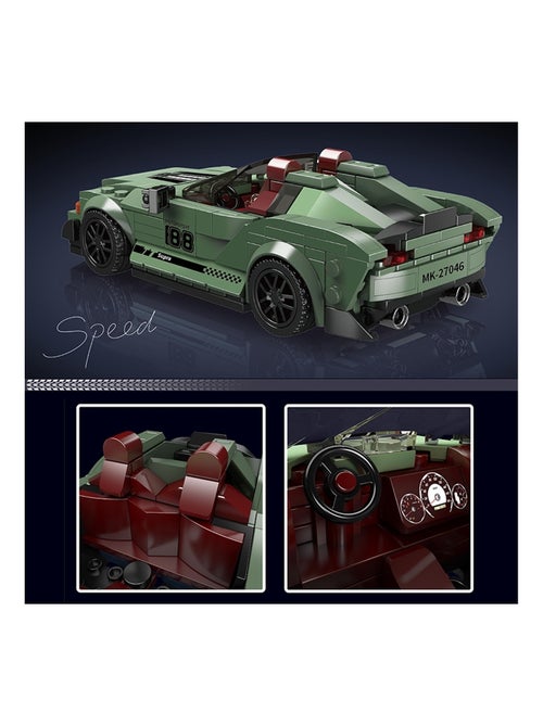 Kit de construction de modèle de voiture décapotable Supra - Kiabi