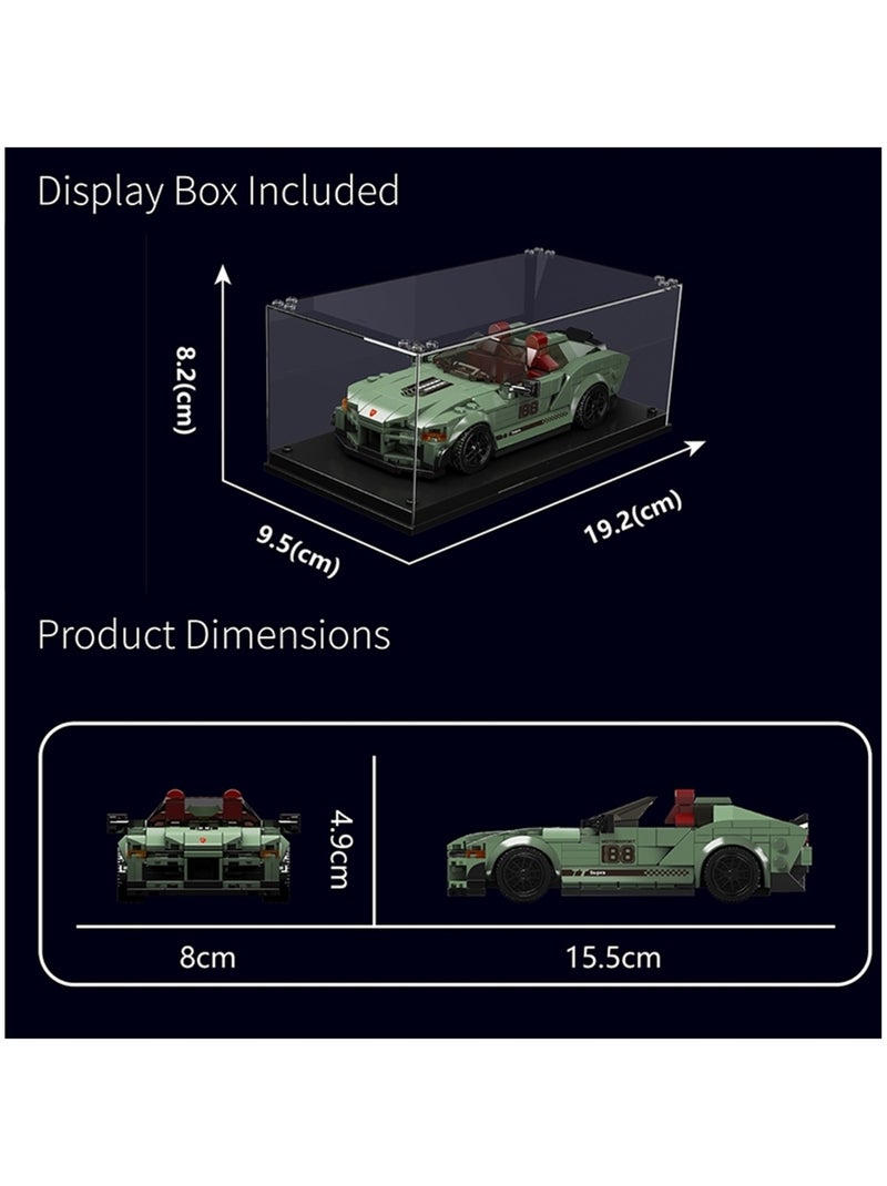 Kit de construction de modèle de voiture décapotable Supra Vert - Kiabi