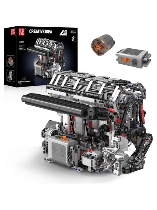 Kit de construction de moteur à essence motorisé L4 - Kiabi
