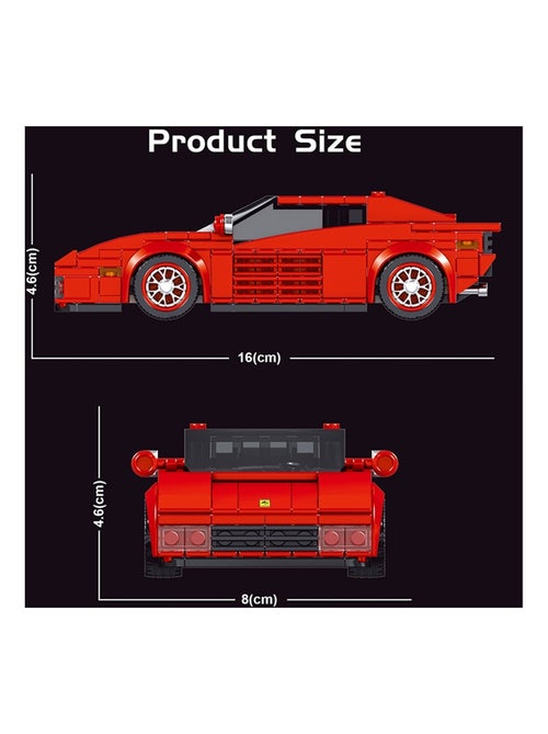 Kit de construction de supercar Testarossa - Kiabi