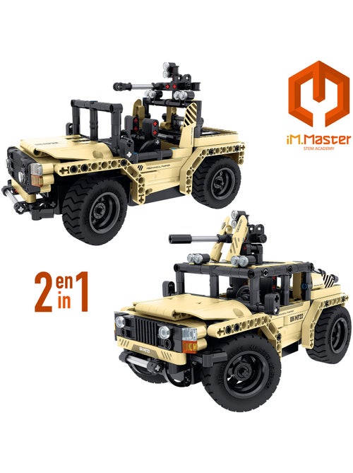 Kit de construction de voiture rc militaire 2 en 1 im.master - 370 pièces. - Kiabi