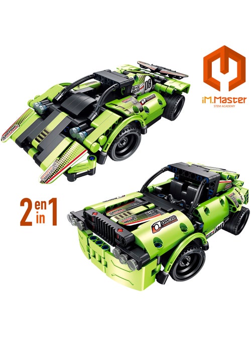 Kit de construction de voiture télécommandée im.master sport 2 en 1 - 335 pièces. - Kiabi