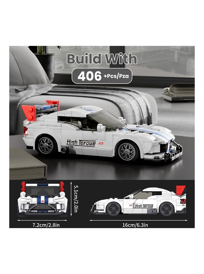 Kit de construction de voiture viper Blanc - Kiabi