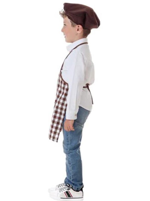 Kit de costume de vendeur de châtaignes Efrén : tablier et béret - Kiabi