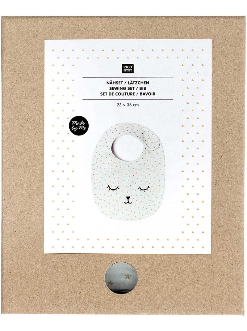 Kit de couture bavoir menthe 23 x 36 cm - Rico Design Vert - Kiabi