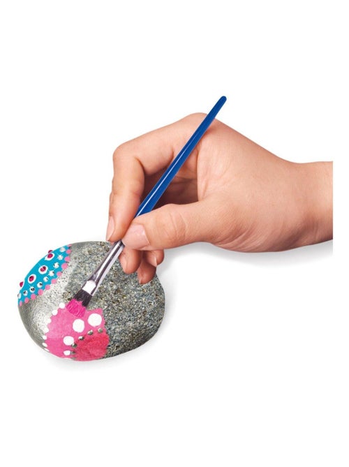 Kit de Création Artistique sur Pierres avec Effet Métallique - Kiabi