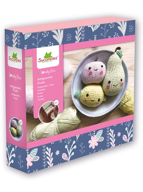 Kit de crochet amigurumi fruits - Kiabi