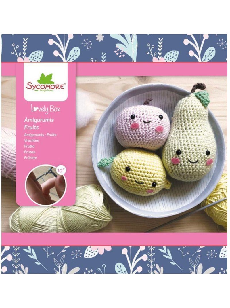 Kit de crochet amigurumi fruits Rose - Kiabi