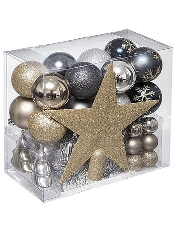 Kit de décoration pour sapin de Noël - 44 Pièces