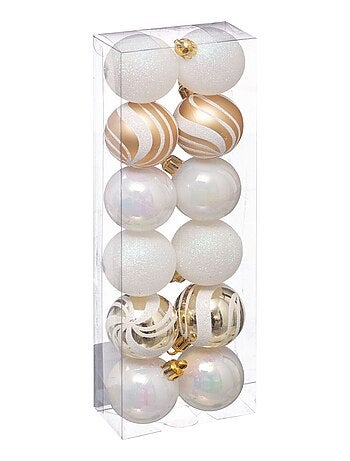 Kit de décorations pour sapin de Noël 12 pièces