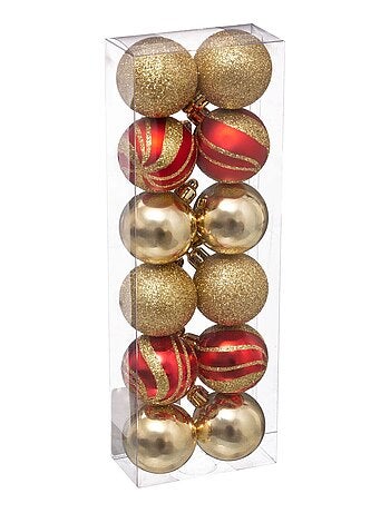 Kit de décorations pour sapin de Noël 12 pièces
