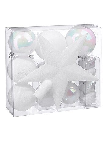 Kit de décorations pour sapin de Noël 18 pièces