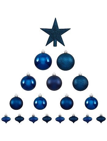 Kit de décorations pour sapin de Noël 18 pièces