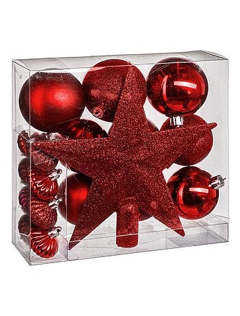 Kit de décorations pour sapin de Noël 18 pièces