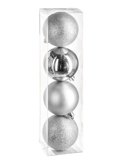 Kit de décorations pour sapin de Noël 4 pièces - Kiabi Kit de décorations pour sapin de Noël 4 pièces - Kiabi
