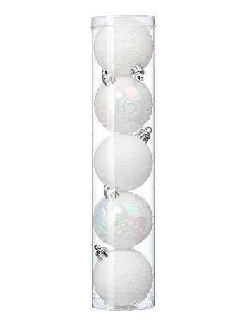 Kit de décorations pour sapin de Noël 5 pièces