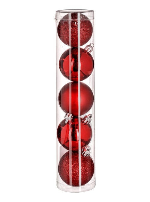 Kit de décorations pour sapin de Noël 5 pièces - Kiabi