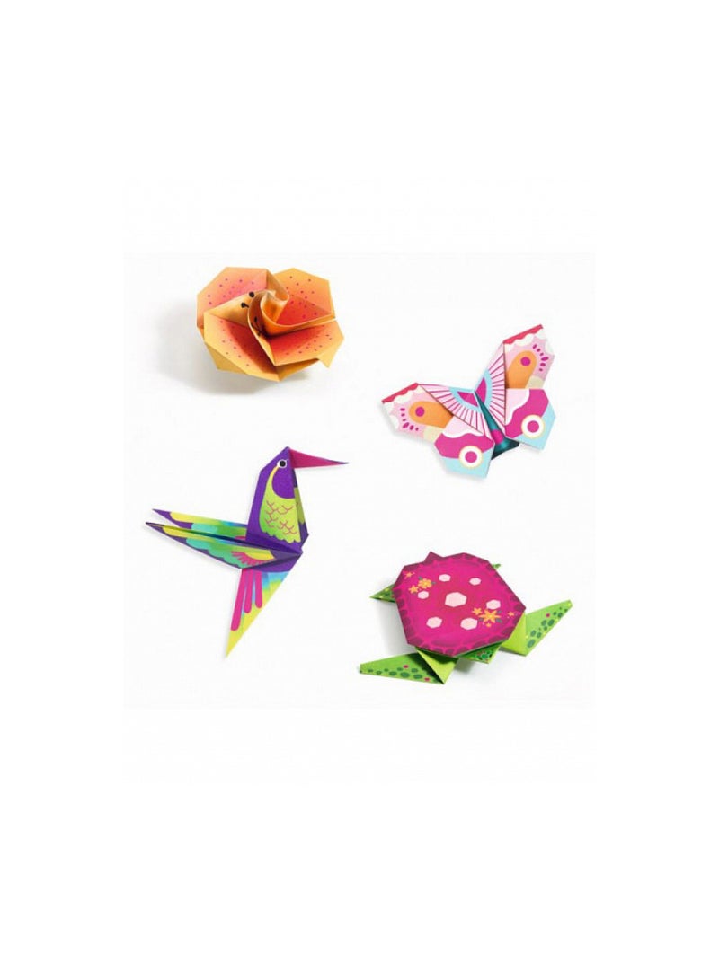 Kit De Découverte Origami Tropiques N/A - Kiabi