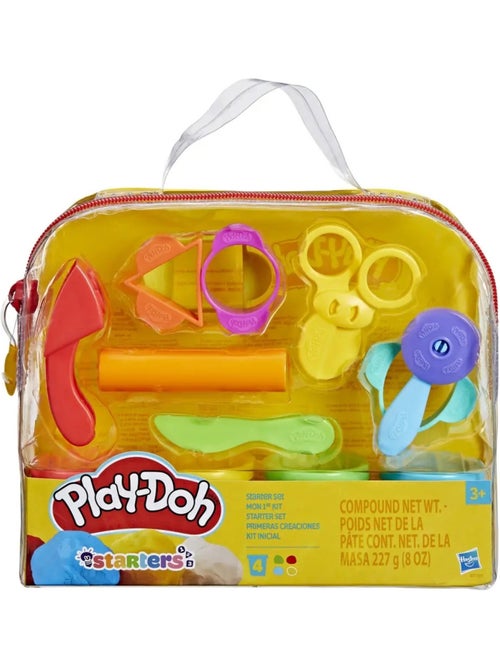 Kit de démarrage Play-Doh avec 4 boîtes et des accessoires - Kiabi