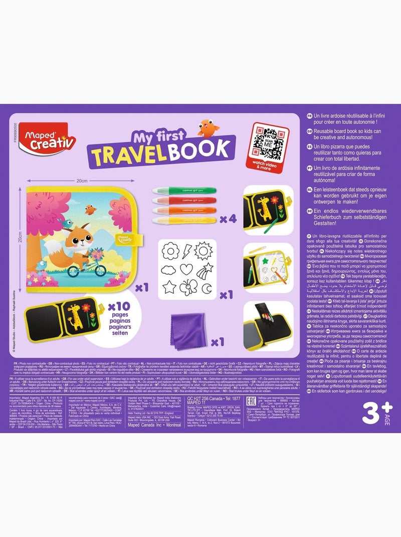 Kit de dessin et ardoise pour voyage N/A - Kiabi