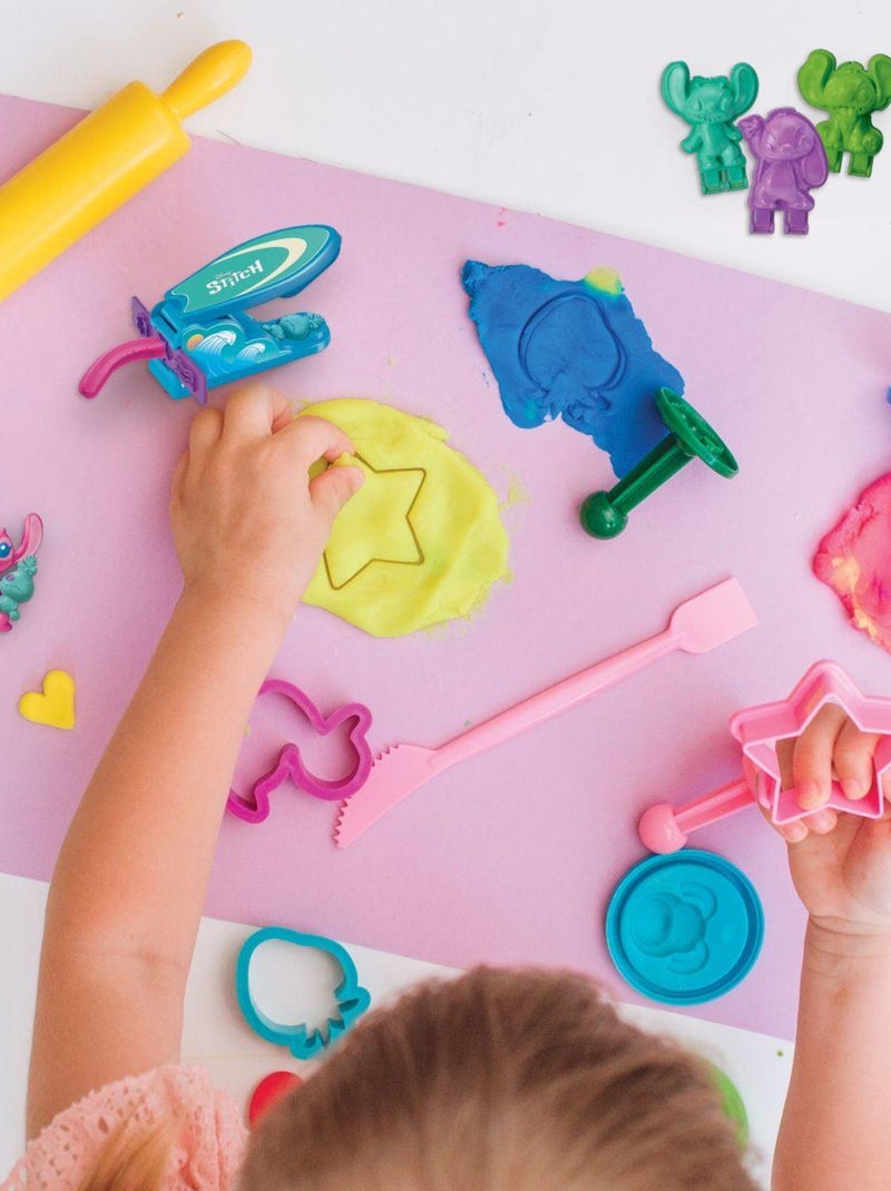 Kit de fabrication de figurines Stitch en pâte à modeler douce et malléable N/A - Kiabi