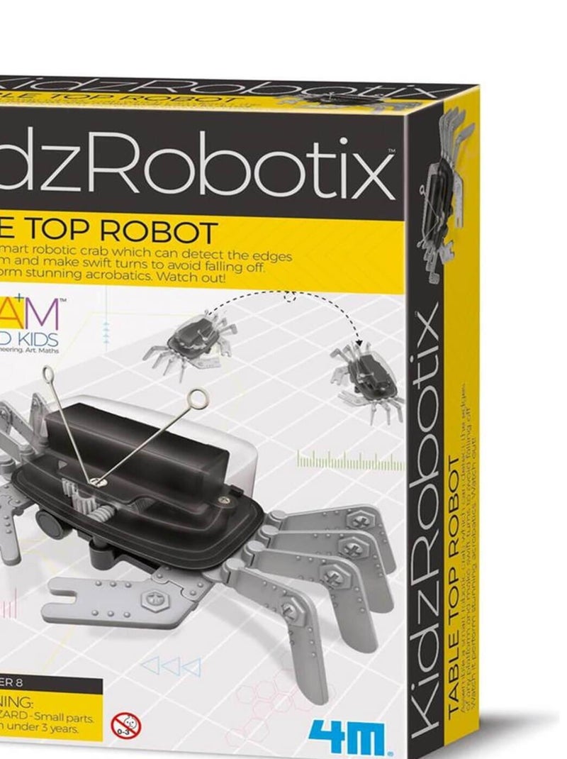 Kit de fabrication Fun Mechanics : Robot pour table N/A - Kiabi