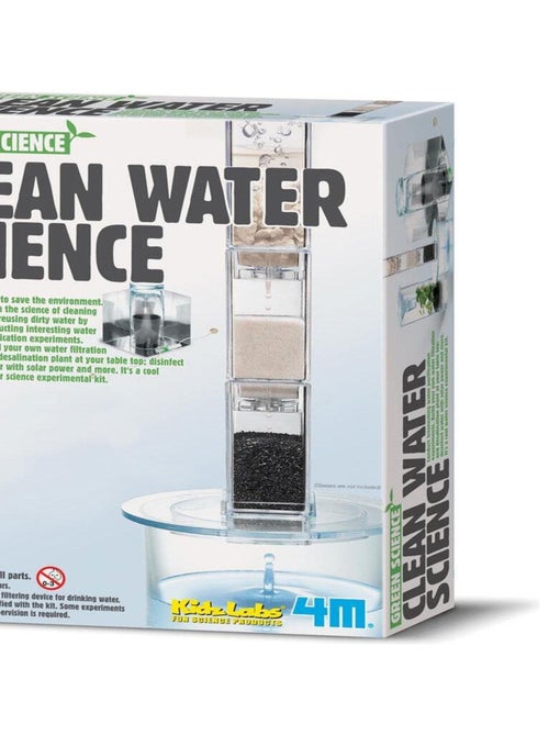 Kit de fabrication Green Science : Filtre à eau - Kiabi