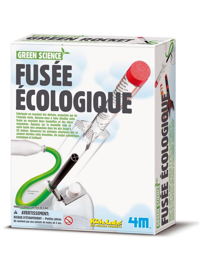 Kit de fabrication Green Science : Fusée écologique N/A - Kiabi